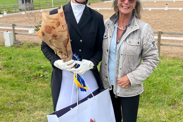 Rebecca and breeder Siw Wreme Mannerhorn