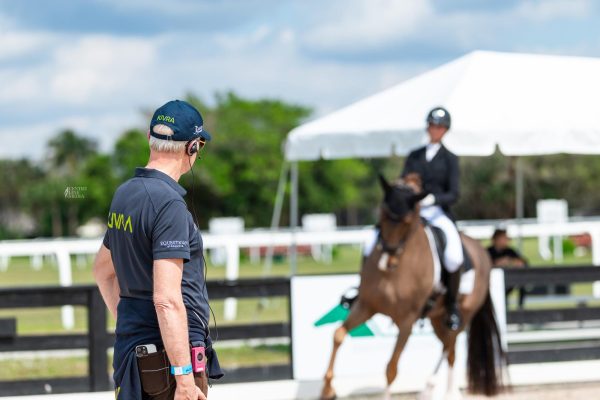 Jan Brink training Rebecca Cohen and Dalton